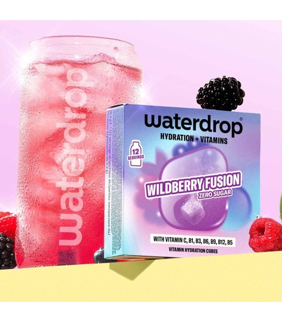 MicroDrink Waterdrop Fusion Rote Früchte X12 2