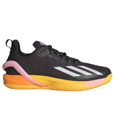 Zapatillas Adidas Adizero Cybersonic Clay Negro Plata Naranja