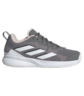 Zapatillas Adidas AvaFlash Clay Gris Blanco Rosa Mujer