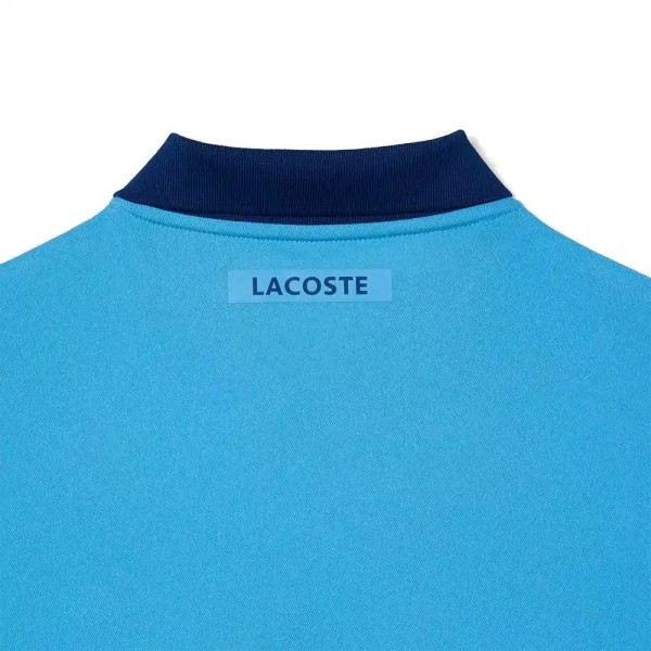 LACOSTE TENNIS POLO NOVAK DJOKOVIC NAVY BLUE FAN VERSION