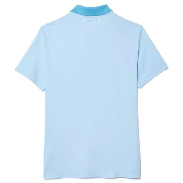 POLO LACOSTE TENNIS NOVAK DJOKOVIC BLAU FAN-VERSION | Ipontennis