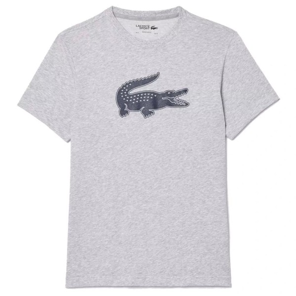 CAMISETA LACOSTE SPORT CINZA | Ipontennis