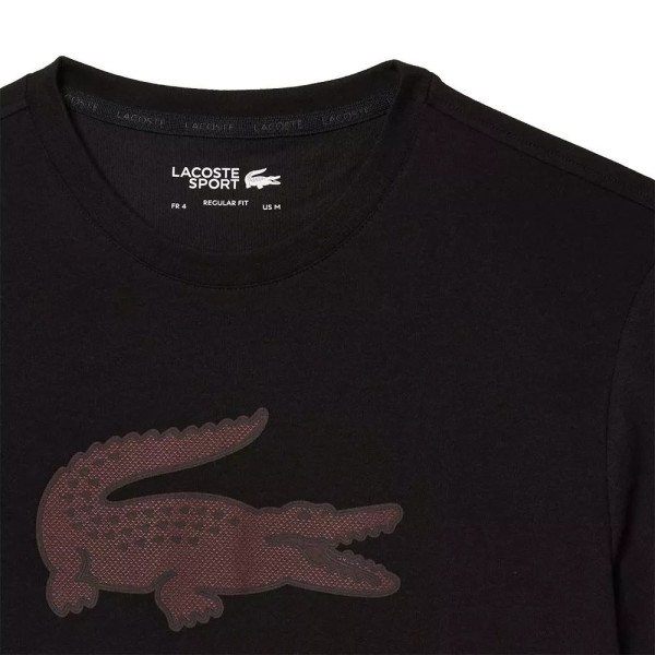 CAMISETA LACOSTE SPORT NEGRA