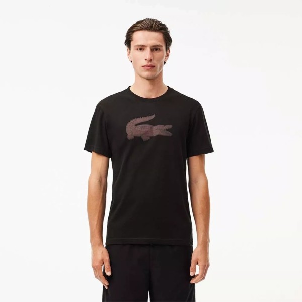CAMISETA LACOSTE SPORT NEGRA