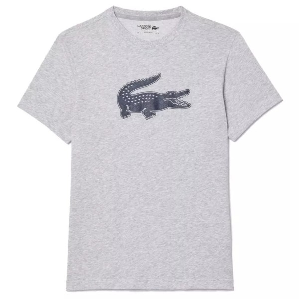 Camiseta Deportiva Gris de Lacoste | IPONTENNIS | Ipontennis | Ipontennis