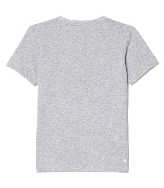 Camiseta deportiva gris para jóvenes de Lacoste 3