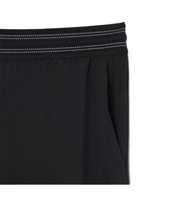 Short Lacoste Tenis Ultra Dry Reflectante Negro 5