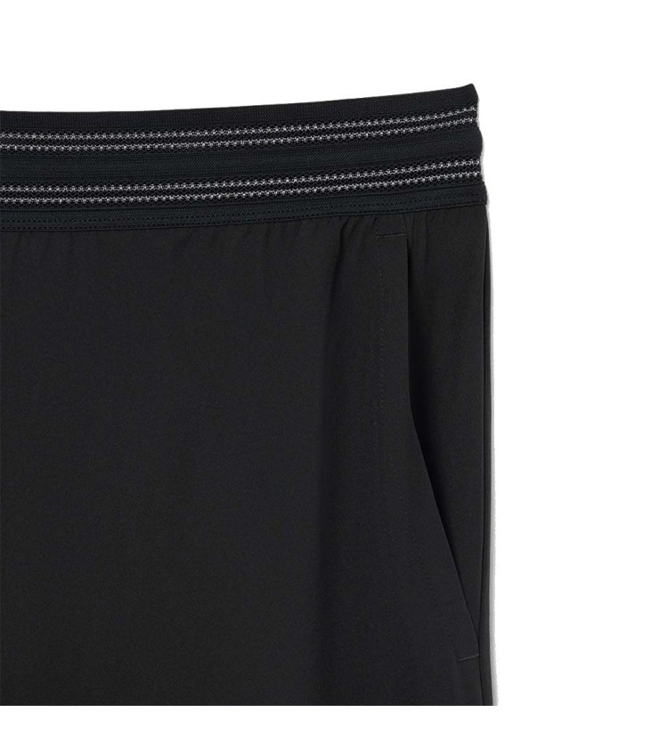 Short Lacoste Tenis Ultra Dry Reflectante Negro 5