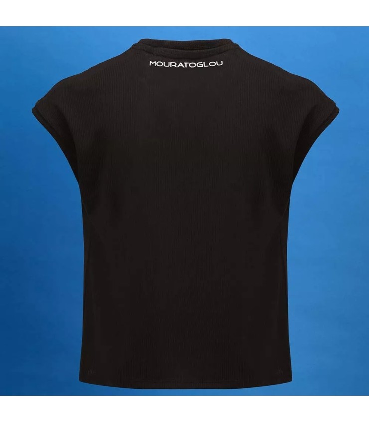 Maglietta Nera Mouratoglou Match Girl | Ipontennis