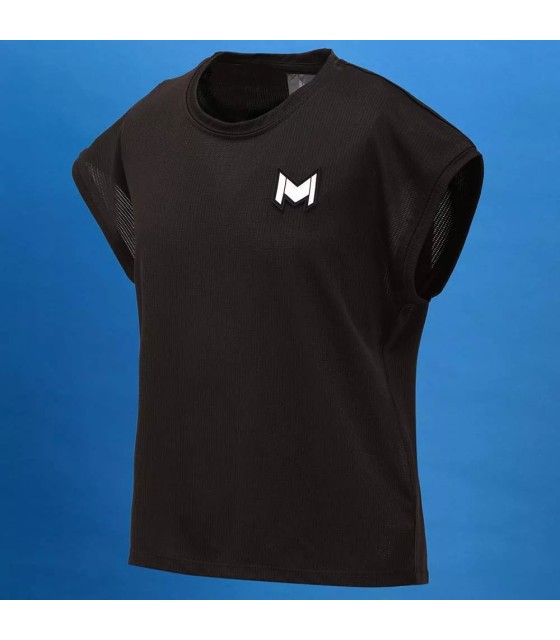 Maglietta Nera Mouratoglou Match Girl | Ipontennis