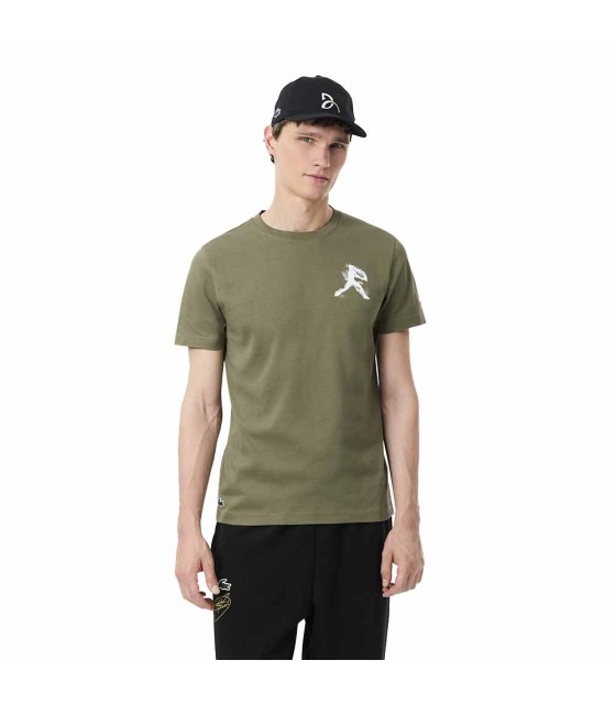 T-shirt Pack + Cap Lacoste Tennis x novak djokovic kaki src-64686