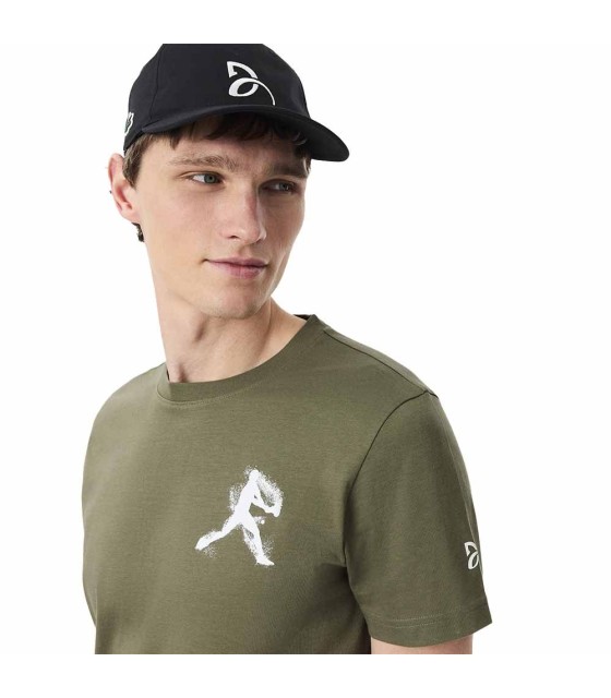 Pack Camiseta + Gorra Lacoste Tennis x Novak Djokovic Kaki SRC-64688
