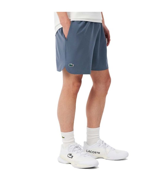 Curto Lacoste Ténis x Novak Djokovic no tribunal cinza SRC-64583