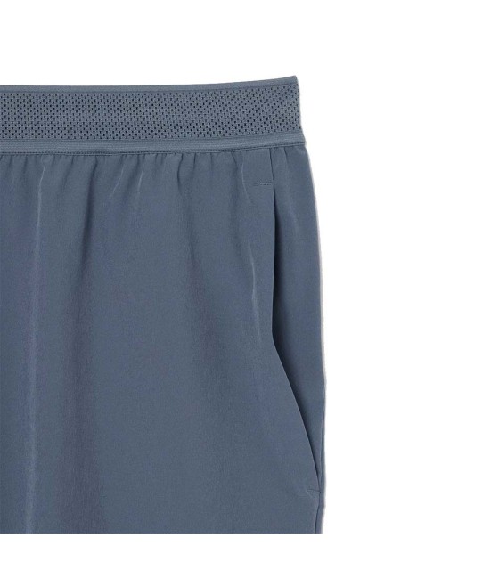 Kurze Lacoste Tennis X Novak Djokovic auf dem Hof grau SRC-64586