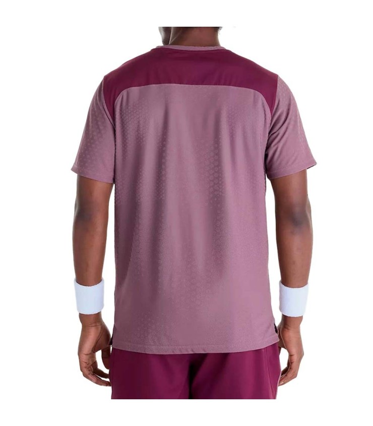 NEW-Balance-T-Shirt NYC PINK / BORDEAUX SRC-64506