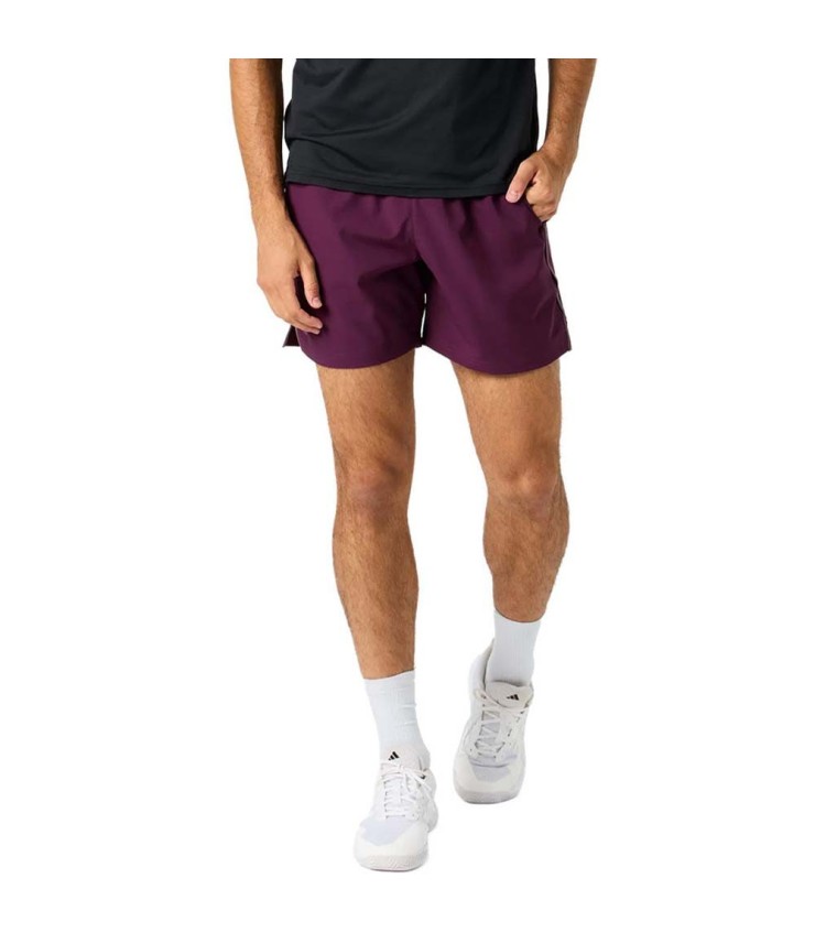 Short New Balance Tournament NYC Burdeos SRC-64444