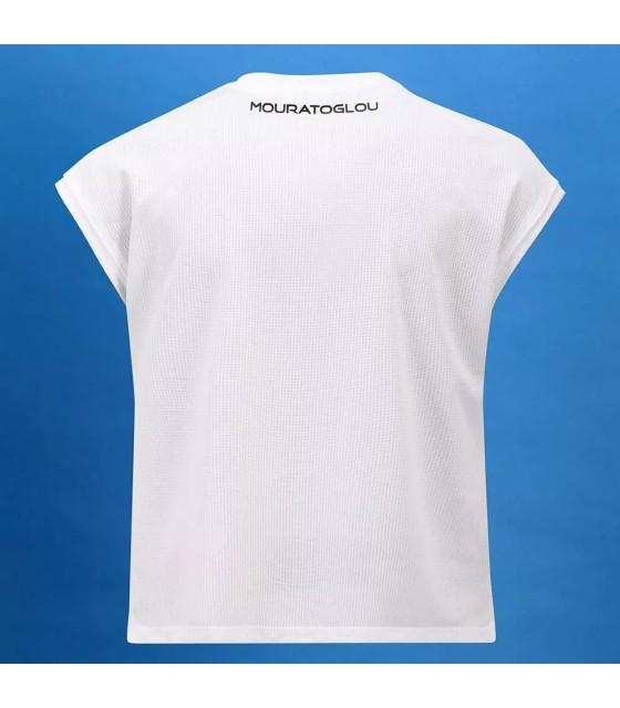 T-shirt Blanche Mouratoglou Match Fille | Ipontennis