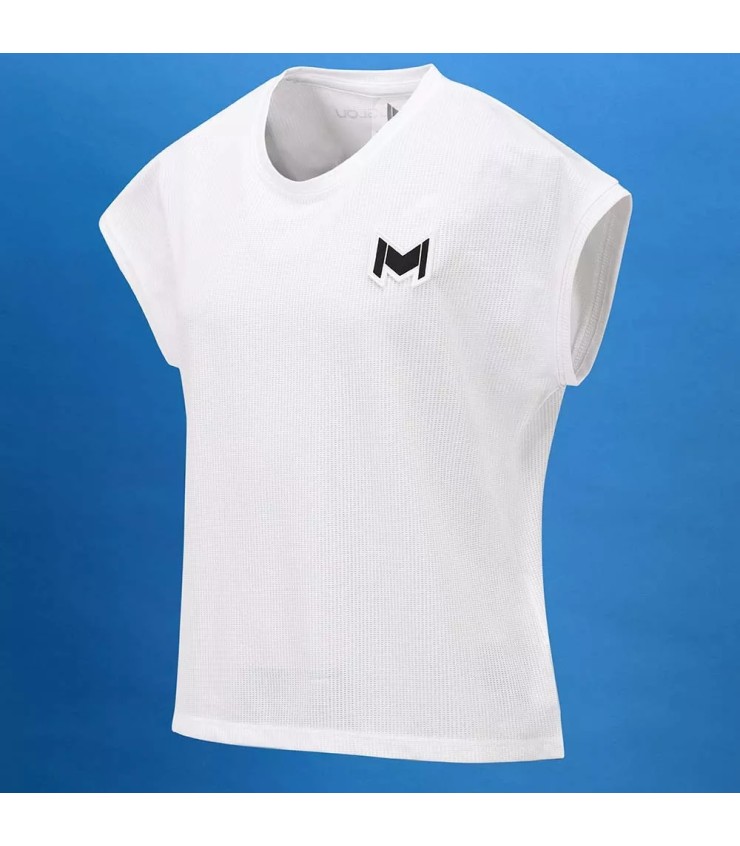 Weißes T-Shirt Mouratoglou Match Girl | Ipontennis