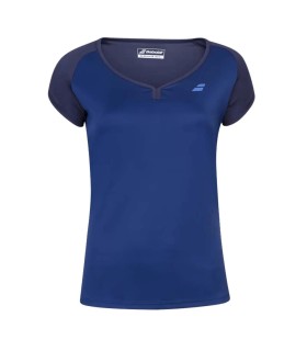 Camiseta Azul para Niña Babolat Play Cap 1
