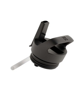 Cap with black waterdrop straw 1
