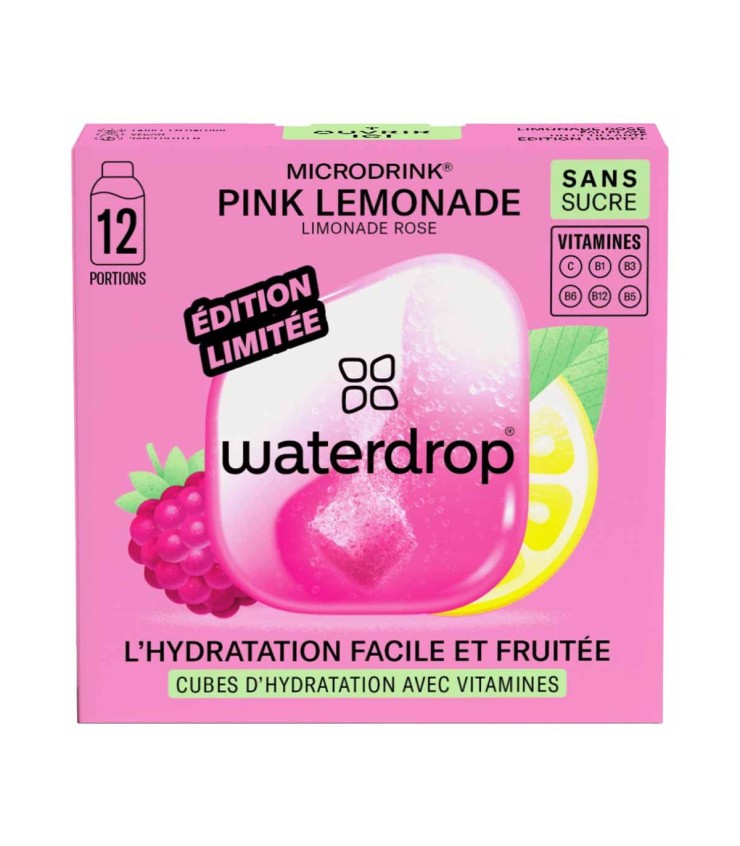 MicroDrink Waterdrop Rosa Limonade X12 1