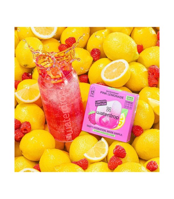 Microdrink Waterdrop Pink Lemonade x12 2