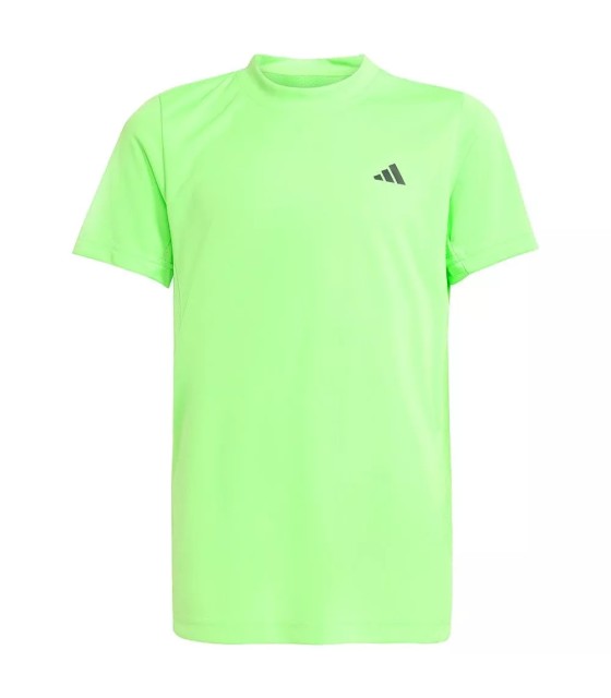 Camiseta Adidas Club Tennis Junior verde neón 1