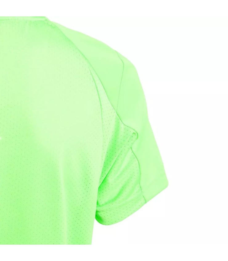 Maglietta Adidas Club Tennis Junior verde neon