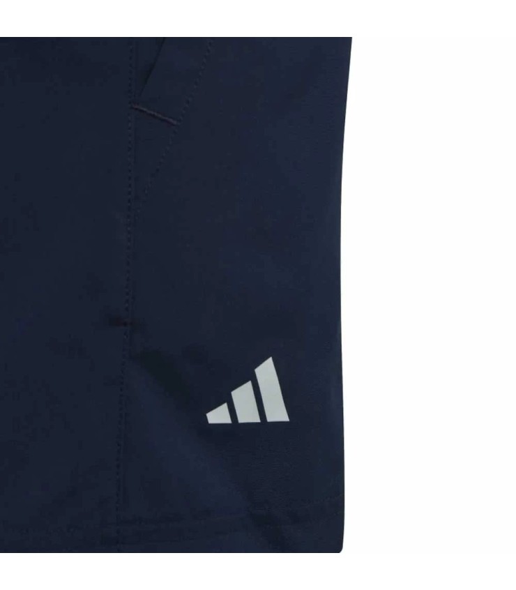 Adidas Junior Club 3 Strisce Pantaloncini Blu Marino | Ipontennis