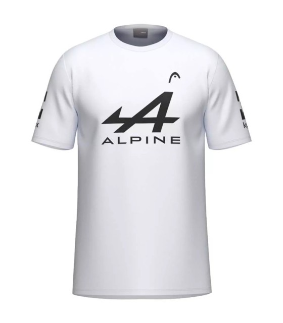 T-shirt Blanche Head Arturo Coello Sponsors 2025