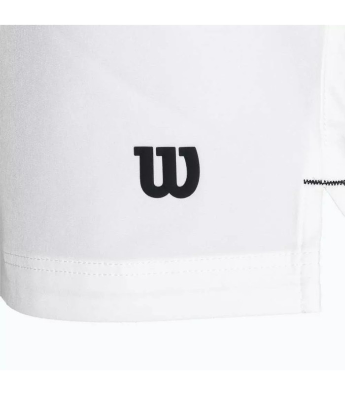 Weiße Wilson Team 18cm Shorts | Ipontennis
