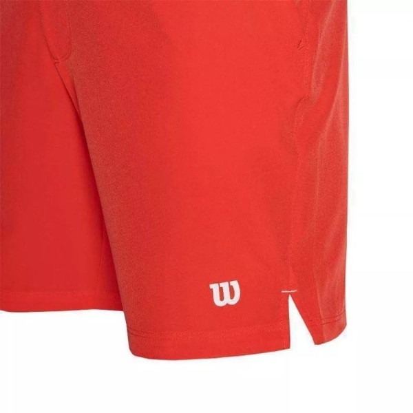 Wilson Team 18 cm Rote Shorts | Ipontennis