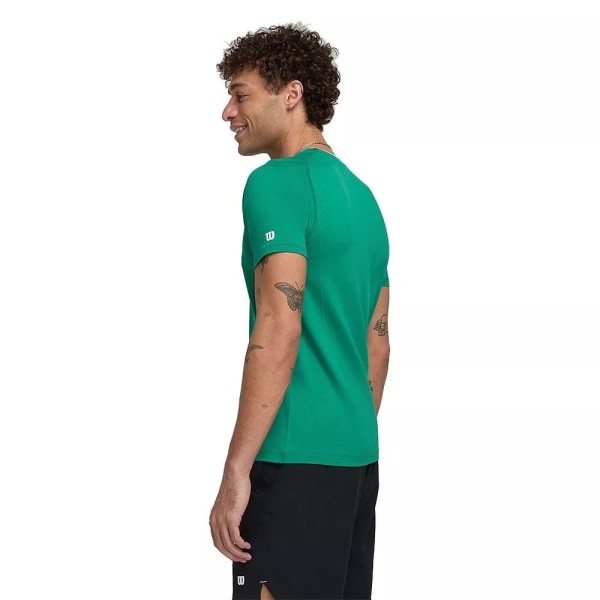 Camiseta de Manga Curta Wilson Team Seamless Verde | Ipontennis