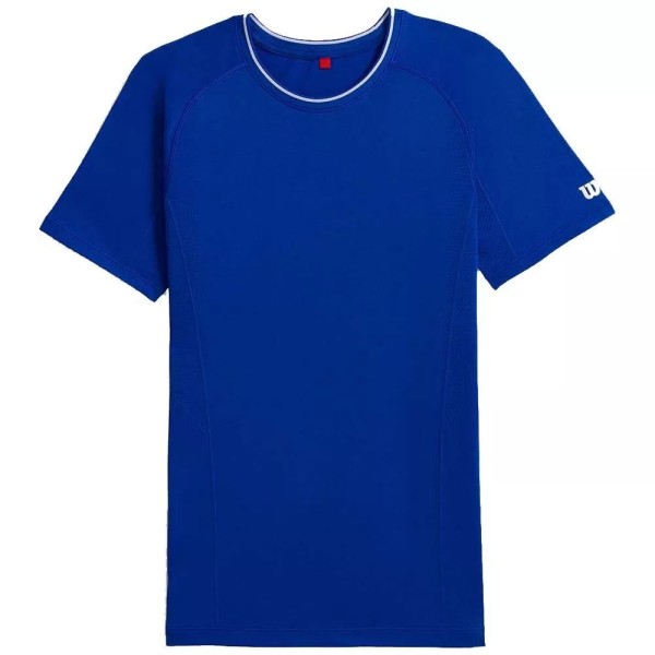 Wilson Team Seamless Crew T-Shirt Blue1