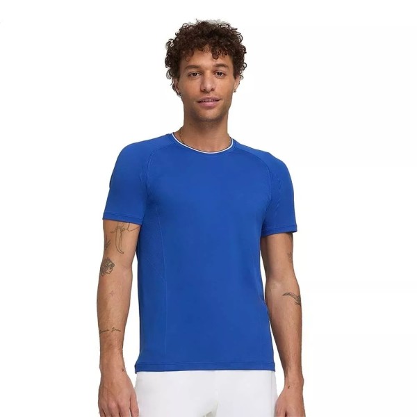 Wilson Team Seamless Crew T-Shirt Blue2