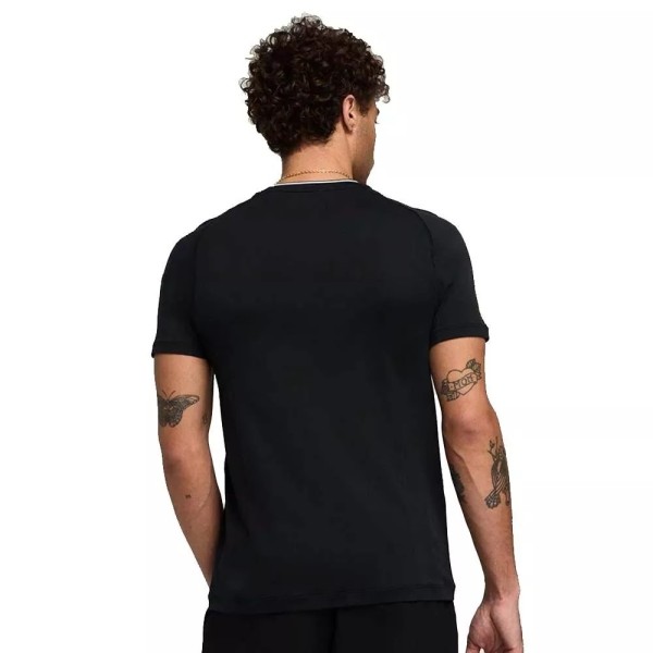 Schwarzes Wilson Team Seamless Crew T-Shirt | Ipontennis
