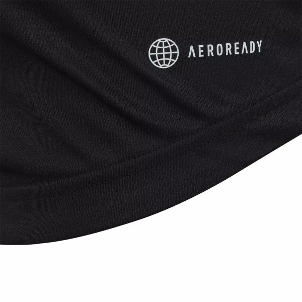 Maglietta Nera Adidas Club 3 Strisce Junior | Ipontennis