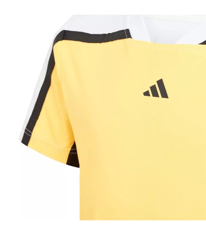 Camiseta Laranja Adidas Tennis Pro Junior Paris | Ipontennis