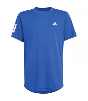 Adidas Club 3 Stripes Junior T-Shirt Blue1
