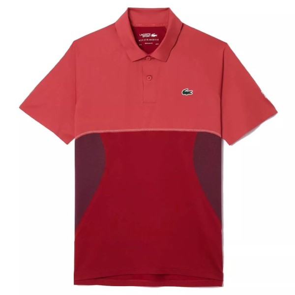 Lacoste Tennis x Novak Djokovic Paris Red Polo1