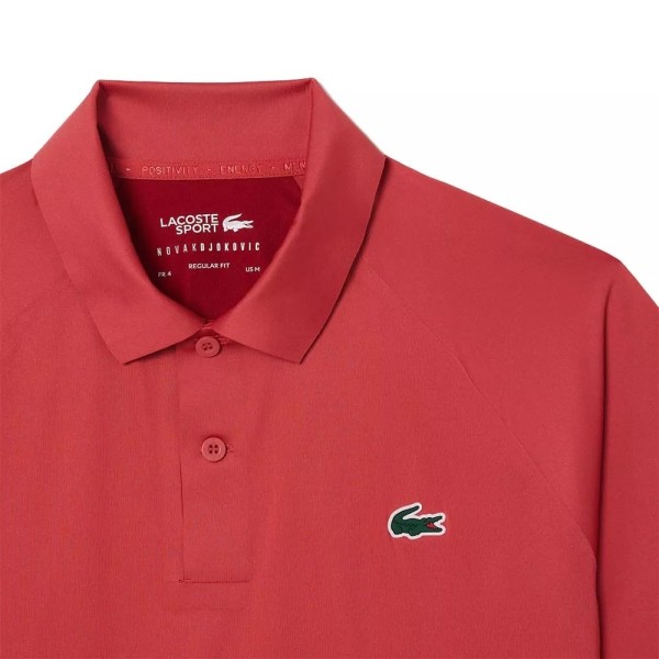 Lacoste Tennis x Novak Djokovic Paris Red Polo3