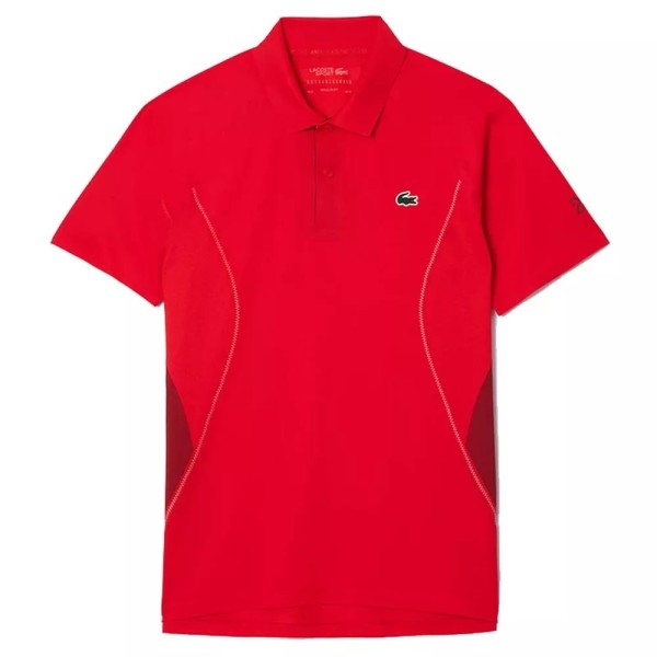 Lacoste Tennis Monte-Carlo Novak Djokovic Red Polo1