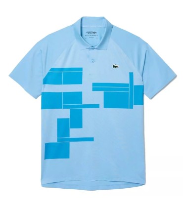 Lacoste Tennis Novak Djokovic Player Blue Polo | IPONTENNIS