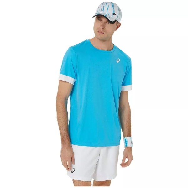 Asics Court T-Shirt Light Blue1