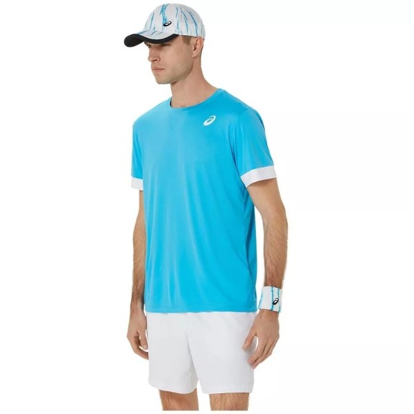 Asics Court T-Shirt Light Blue2
