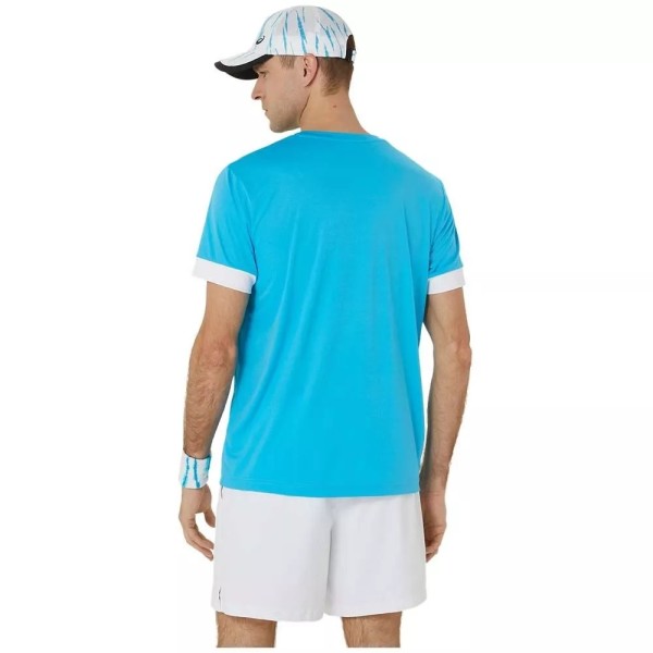 Asics Court T-Shirt Light Blue3