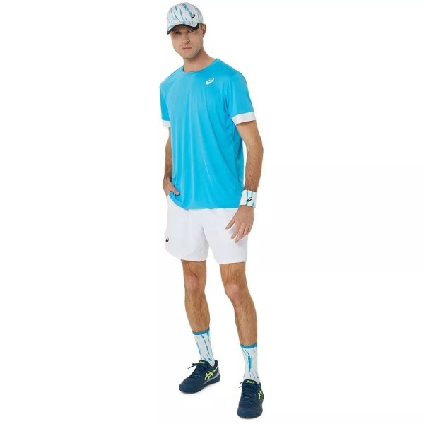 Asics Court T-Shirt Light Blue5
