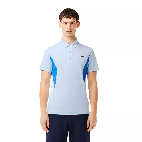 Lacoste Tennis Polo Novak Djokovic Light blue3