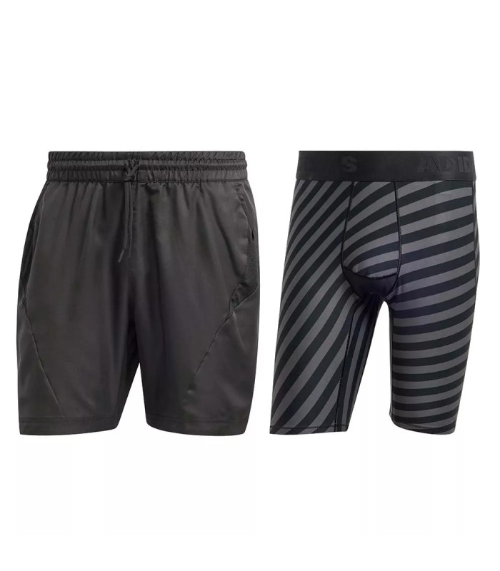 Adidas New York 2N1 Black Short2
