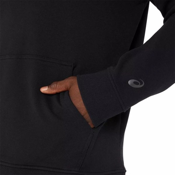 Asics Logo Hoodie Black3